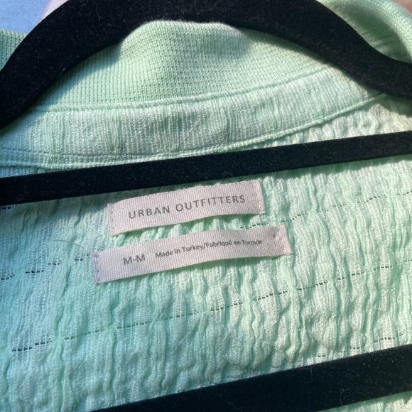 Urban Outfitters Shirred Polo Crop Top - Picture 7 of 7